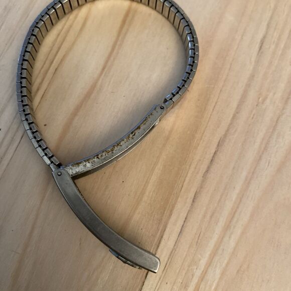 Medilog Speidel Medical ID Alert Vintage Stretch Bracelet - Approx. 6 3/4 In - Picture 7 of 7